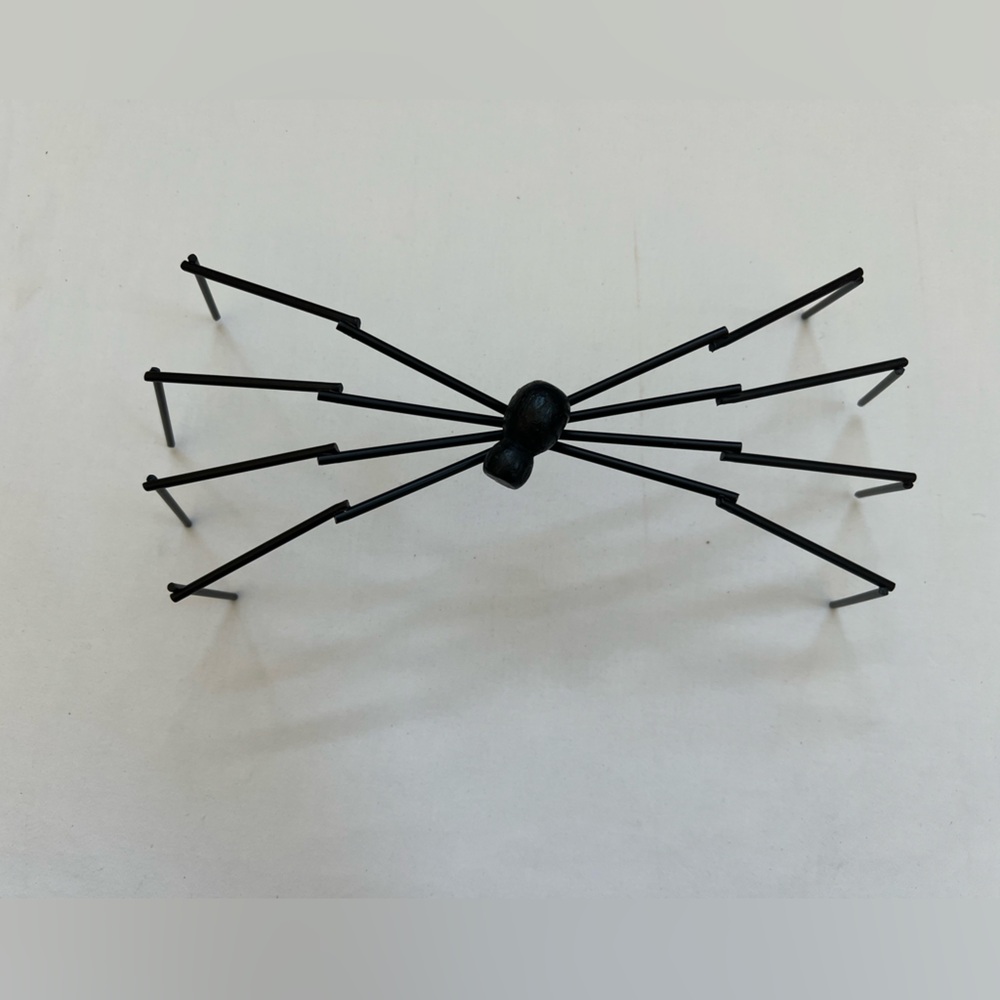 Spider Metal Legs Wood Body Halloween Decoration Unbranded Creepy Scary Prop